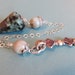 Emerald Pendulum, Sterling Chain, Hand Carved in Brazil, Amazonite Beads, Kuchi Pendant, Heart Chakra Pendulum. Love Stone, Psychic Stone