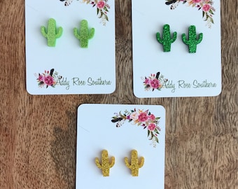 Cacti earrings , Cactus earrings, succulent earrings