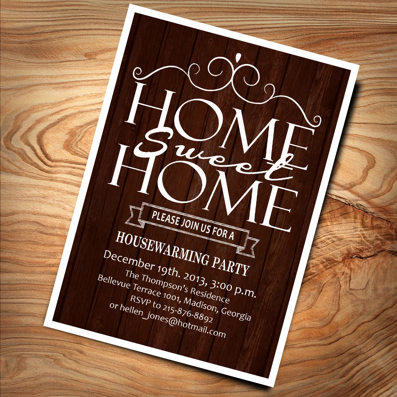 Modern Housewarming Invitation Digital Printable Modern Housewarming Invitation Digital Printable