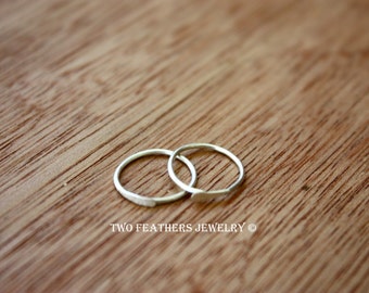 Sterling Silver Hoop Earrings - Tiny Silver Hoops - Small Hoop Earrings - Sterling Hoops - Nose Ring - Cartilage - Modern Silver Jewelry