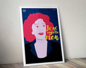 Édith Piaf Poster, Édith Piaf Artwork , Édith Piaf Print