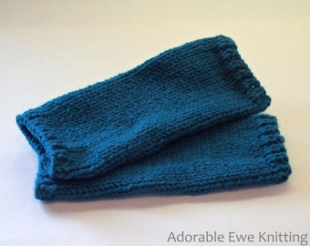 Knitted Junior Wrist Warmers