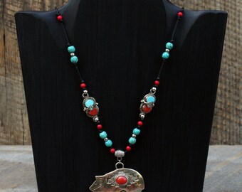 Jewelry Display Bust - 9' tall and 7" at shoulder. 5.25 at base.