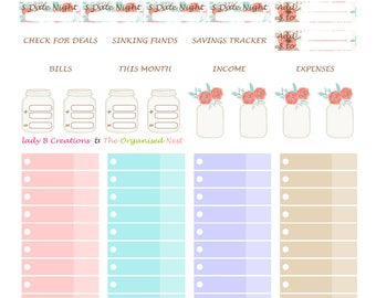 Finances In Bloom - Monthly Money Kit