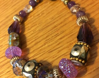 Purple Jesse James Beads