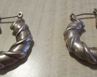 Sterling Silver Hoop Earrings
