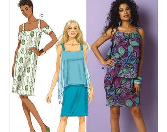 Dress by B6048 Butterick sewing pattern
