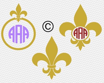 Fleur de lis svg, Mardi Gras svg, New orleans svg, Louisiana svg, Fleur de lis monogram svg, SVG, DXF, eps, png, pdf, Mardi Gras shirt,
