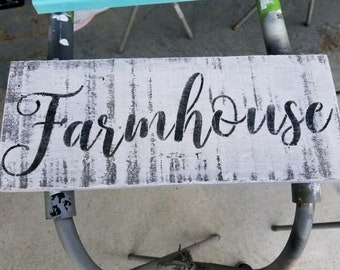 Rustic Farmhouse Sign