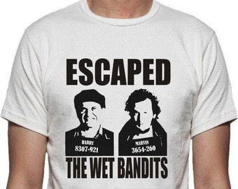 The Wet Bandits T-shirt - Home Alone, Christmas Film, All Sizes/Colours