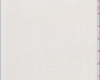Creamy Ivory Jersey Knit, Fabric By The Yard