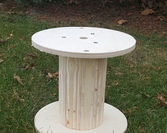 Wooden Wire Spool 16" Diameter Top 15 1/4" Height