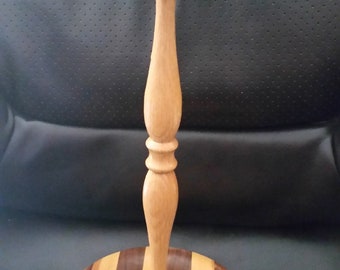 Vintage inlaid wood beautiful must see necklace jewelry holder organizer