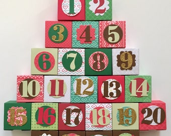 Advent Calendar Mini Box Set || Christmas, Gift, Kids, Holiday