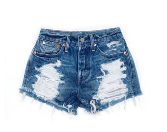 Levi's High Waisted Denim Shorts & Now Other by BaileyRayandCo