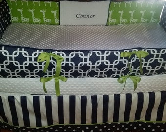 TODAY SPECIAL***Giraffe /Gotcha/Dot/Stripe in Navy and Green