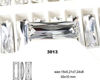 Clear Crystal Fancy Stones For DIY Jewelry Making