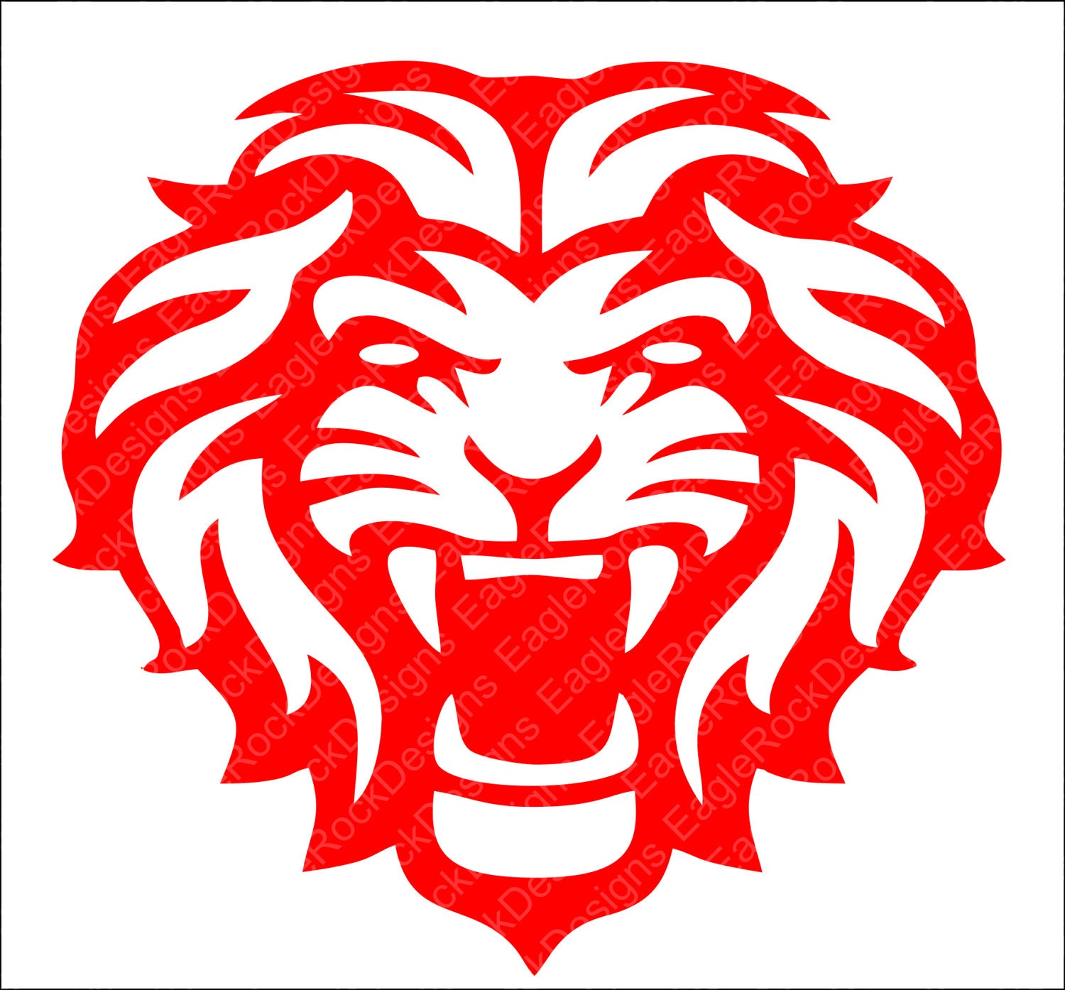 Download Lions Lion Mascot SVG DXF EPS Png Cut File Football