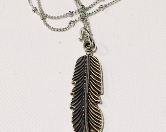 Hawk Feather Necklace