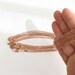 17.5" Necklace chains bulk 10 Pcs, Delicate Cable chains shiny Rose gold chain Jewelry Necklace Chain Bulk Chain wholesale jewelry 10PCHN-R