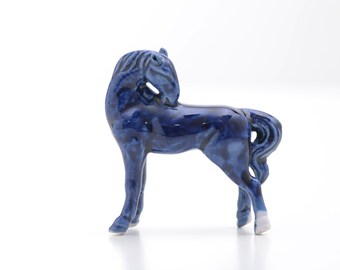 Horse, horse miniature,porcelain horse figurine,home decor,porcelain, figurine, porcelain figurine, vintage horse, statuette, horse figurine