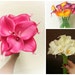 10 Stems Real Touch Calla Lily Artificial Flower for Wedding, Party or Home Decoration - DIY Bouquet Table Centerpiece