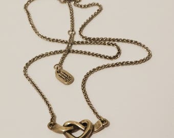James Avery Sterling Silver Heart necklace.
