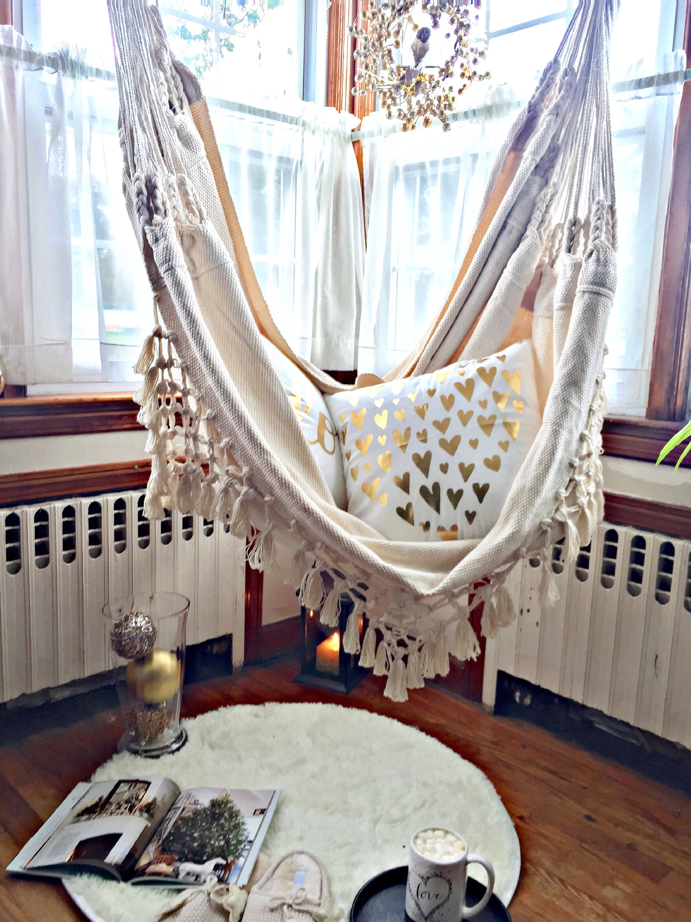 Luxury Hammock chair 6 feet long Extra big hammock chair