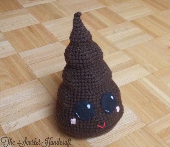 Poop Amigurumi. Crochet Poop. Made To Order.