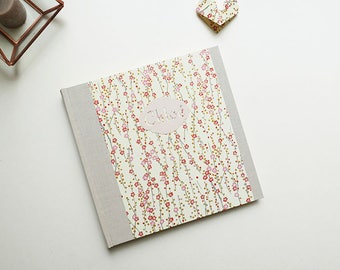 PHOTO ALBUM / / birth, baby personalized Japanese paper