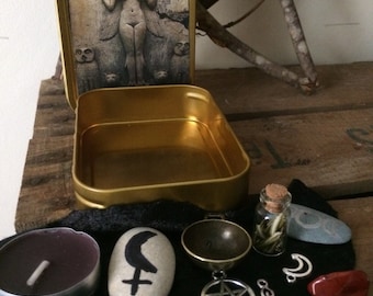 Lilith Witch Box, Goddess, Altar, Wicca, Shrine