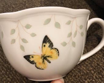 3 Lenox Butterfly Meadow cups