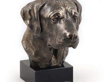 Labrador Retriever, dog marble statue, limited edition, ArtDog
