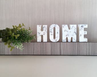 Scented Free Standing Letters, Soy Wax Decorative Letters with Dried Flowers, Air Fresheners, Letter Home Decor, Personalized Gift, Favors