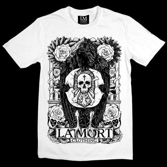 t tattoo shirt gothic Skull Vulture T shirt: Beautiful Tattoo Gothic