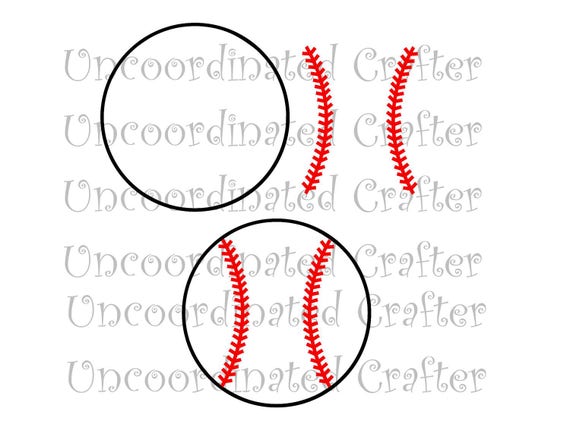 Download baseball/ softball layered svg