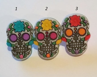 Sugar Skull Day of the Dead Pin