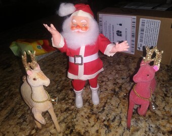 Vintage santa clause made in hongkong