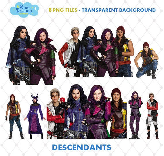 Descendants Clipart PNG Clip Art Files Descendants Printable