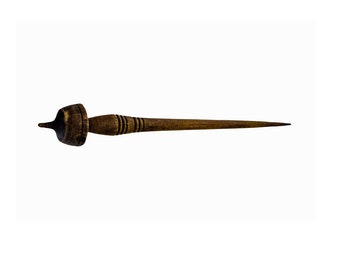 Traditional Spindle Primitive Long Wooden Hand Spinners