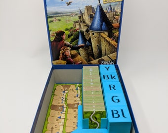 Carcassonne Board Game Insert