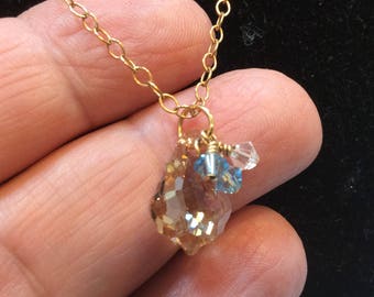 Colorado topaz necklace