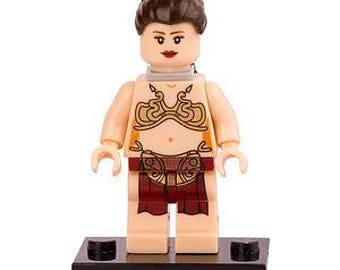 slave princess leia lego