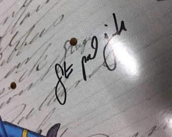 Rare Steven Paul Judd signed deck