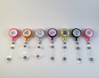 Nurse Badge holder reel-FREE SHIPPING