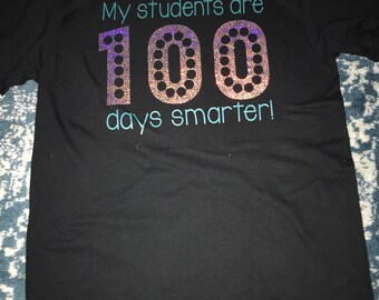 100 Days of School Teacher T-Shirt