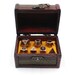 7 Piece Metal Dice Set with Storage Chest / Box for Dungeons and Dragons