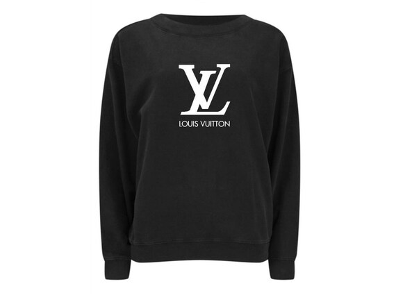 black louis vuitton sweatshirt