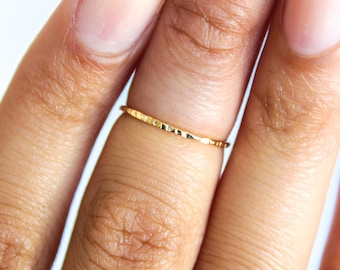 Knuckle Ring Adjustable Midi Finger Ring