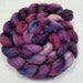 Merino/Baby Alpaca/Silk Roving-50/30/20-Hand Dyed/Painted - 4 oz